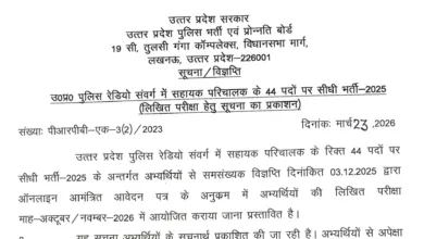 UP Police Assistant Operator (44 Posts) Exam Date & Admit Card 2026 Released, Check Now