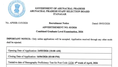 APSSB CGL Recruitment 2026 Notification Released and Apply Online for 122 UDC, Steno & Librarian Posts
