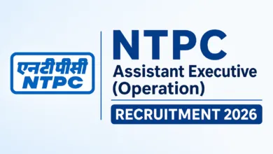 NTPC Assistant Executive (Operation) Recruitment 2026 Notification Released & Apply Online for 250 Posts