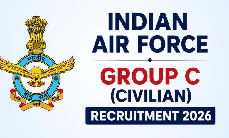 Indian Air Force Group C (Civilian) Recruitment 2026 Notification and Offline Form