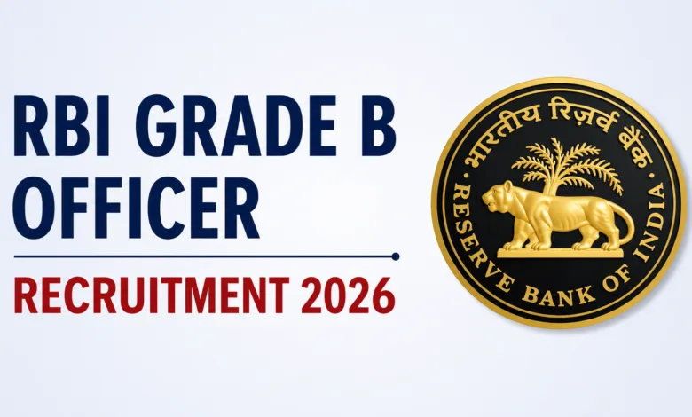 Reserve Bank of India (RBI) Grade B Officer Recruitment 2026 Notification Released & Apply Online for 60 Posts