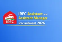 IRFC Assistant and Assistant Manager Recruitment 2026 Notification Released & Apply Online