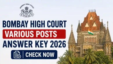 Bombay High Court (2381 Various Posts) Exam Answer Key 2026 Released, Check Now