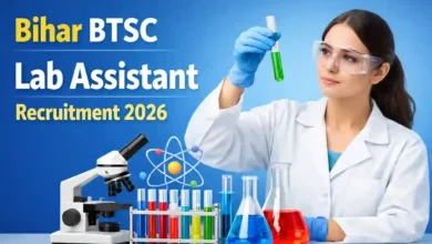BTSC Lab Assistant Recruitment 2026 Notification Released for 1091 Various Posts, Apply Online