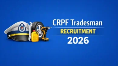CRPF Tradesman Recruitment 2026 Notification Released for 9175 Post, Apply Online