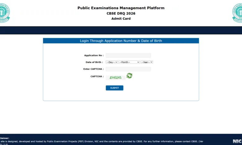 CBSE Group A, B & C (124 Posts) Exam Date & Admit Card 2026 Released, Check Now