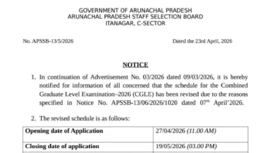 APSSB CGL Recruitment 2026 Notification Released and Apply Online for 122 UDC, Steno & Librarian Posts