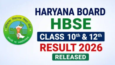 Haryana Board HBSE Class 10th & 12th Result 2026 Released, Check From This Link