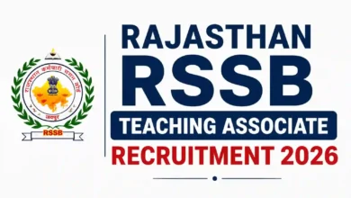 Rajasthan RSSB Teaching Associate Recruitment 2026 Notification Released for 3540 Posts, Apply Online