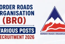 Border Roads Organisation (BRO) Recruitment 2026 Notification Released for 899 Various Posts, Apply Offline