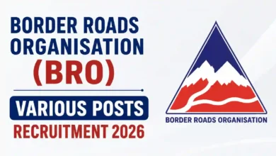 Border Roads Organisation (BRO) Recruitment 2026 Notification Released for 899 Various Posts, Apply Offline