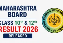 Maharashtra Board Class 10th & 12th Result 2026 Released, Check From This Link