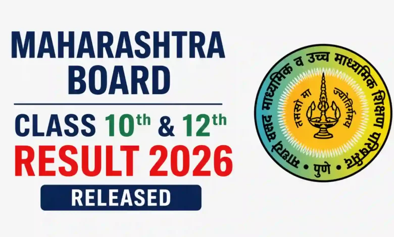 Maharashtra Board Class 10th & 12th Result 2026 Released, Check From This Link