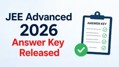 JEE Advanced 2026 Answer Key Released, Download PDF
