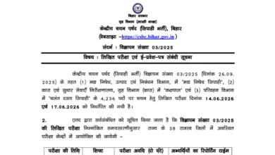 Bihar Police CSBC Constable & Warder (4236 Posts) Exam Date & Admit Card 2026 Released, Check Now