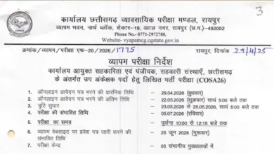 CG Vyapam Sub-Auditor Recruitment 2026 Notification Released & Apply Online