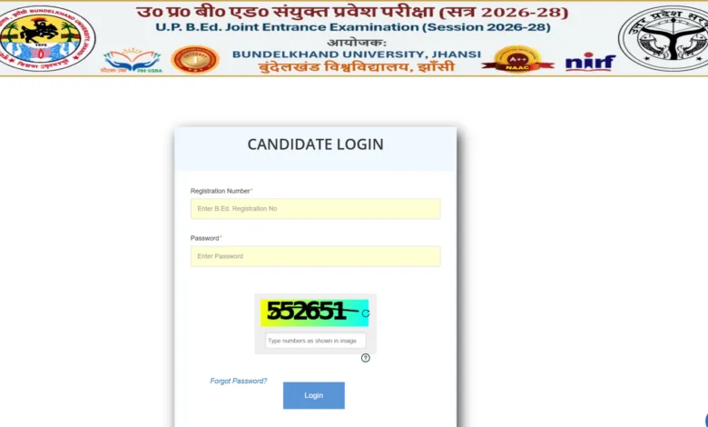 UP BEd Admission 2026 Admit Card Exam Admit Card Released – Download Link