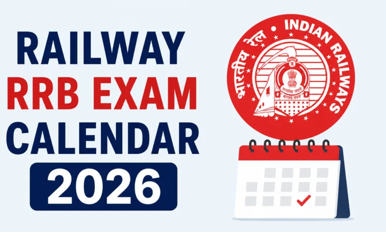 Railway RRB Exam Calendar 2026 Released – Check Exam Dates for Various Posts