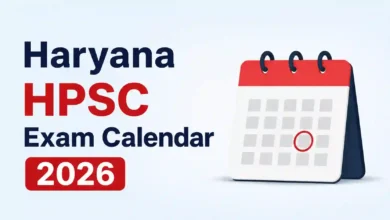 Haryana HPSC Exam Calendar 2026 Released — Check Exam Dates for Various Posts