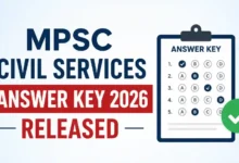 MPSC Civil Services Answer Key 2026 Released – Download Response Sheet & Raise Objections