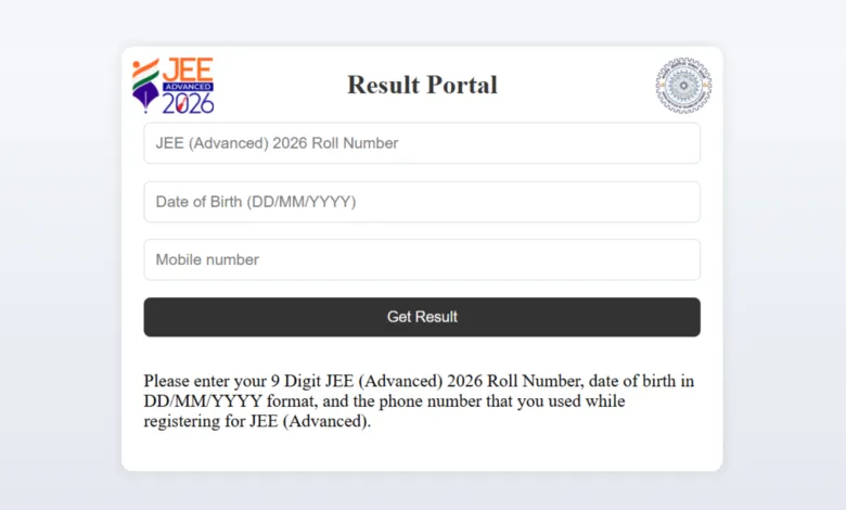 IIT JEE Advanced 2026 Result Declared, Direct Link to Download Score Card