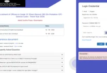 Reserve Bank of India (RBI) Grade B Officer (60 Posts) Admit Card 2026 Released, Download Link