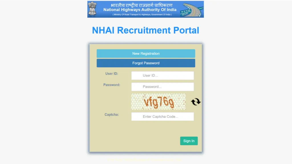 NHAI Deputy Manager (Technical) Recruitment 2026 Notification Released & Apply Online