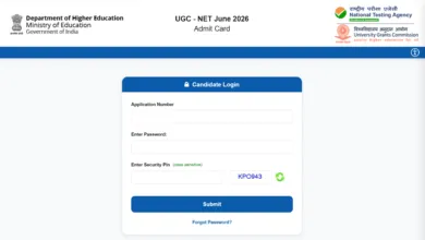 NTA UGC NET June 2026 Exam Date & Admit Card Released, Check Now