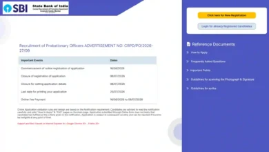 State Bank of India (SBI) PO Recruitment 2026 Notification Released & Apply Online for 1500 Probationary Officer Posts