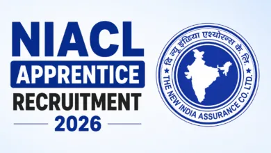 NIACL Apprentice Recruitment 2026 Notification Released & Apply Online for 550 Posts