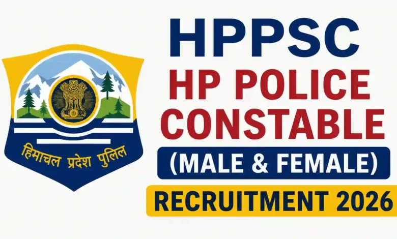 HPPSC HP Police Constable Recruitment 2026 Notification Released & Apply Online for 734 Posts