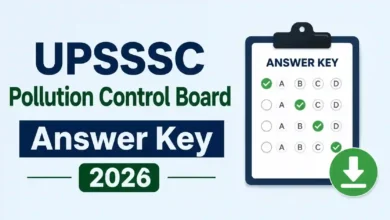 UPSSSC Pollution Control Board (115 Various Posts) Answer Key 2026 Released — Download PDF