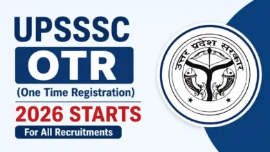 UPSSSC OTR (One Time Registration) 2026 Starts For All Recruitments; All Details & Link Given Here