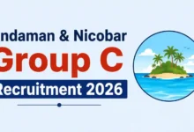 Andaman and Nicobar Group C (Matric Level) Recruitment 2026 Notification Released for 1535 Posts, Apply Online