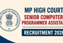 MP High Court Senior Computer Programmer Assistant Recruitment 2026 Notification Released for 130 Posts, Apply Online