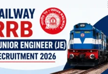 Railway RRB (CEN 04/2026) Junior Engineer Recruitment 2026 Notification Released & Apply Online for 4098 Posts
