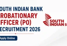 South Indian Bank Probationary Officer (PO) Recruitment 2026 Notification Released & Apply Online