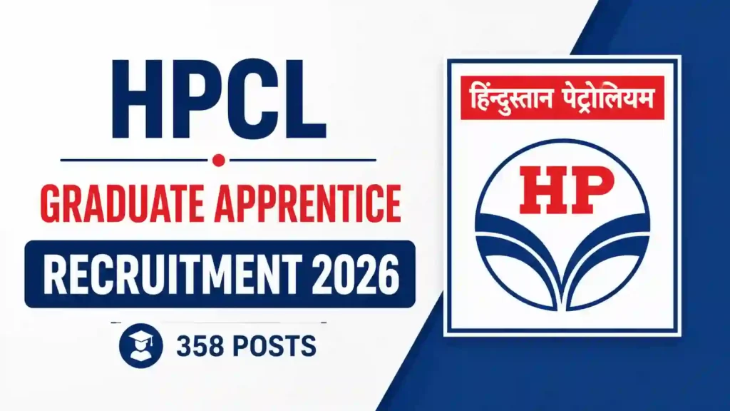 HPCL Graduate Apprentice Recruitment 2026 Notification Released & Apply Online for 358 Posts