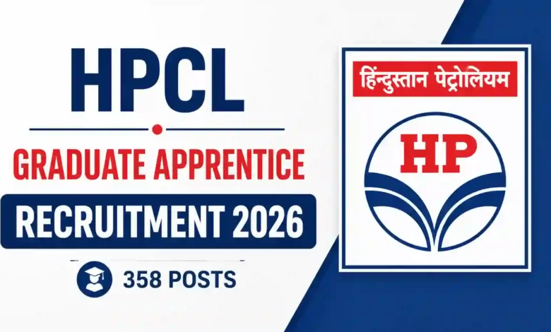 HPCL Graduate Apprentice Recruitment 2026 Notification Released & Apply Online for 358 Posts