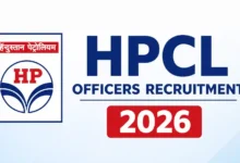 HPCL Officers Recruitment 2026 Notification Released & Apply Online for 116 Junior Executive & Officer Posts