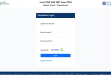 NTA CSIR UGC NET June 2026 Exam Admit Card Released – Download Link