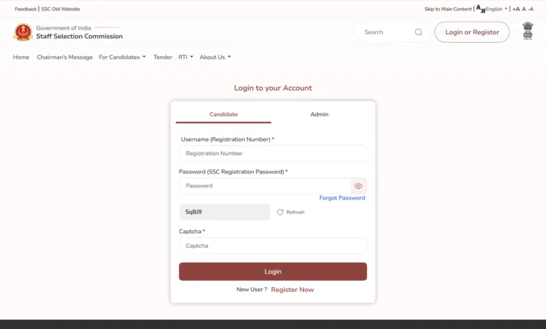 SSC CPO Sub-Inspector (3073 Posts) Exam Date & Admit Card 2025 Released, Check Now