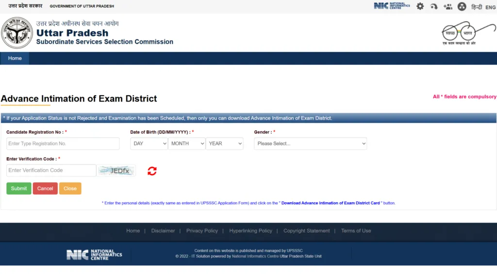UPSSSC Assistant Statistical Officer (ASO-1565 Posts) Exam Date & Admit Card 2026 Released, Check Now