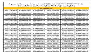 Bank of Baroda Apprentice (5000 Posts) Result 2026 Released, Download PDF