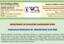Western Coalfields (WCL) Mining Sirdar & Assistant Foreman Recruitment 2026 Notification Released for 444 Posts, Apply Online