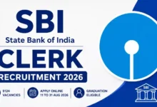 State Bank of India (SBI) Clerk Recruitment 2026 Notification Released & Apply Online for 9124 Posts