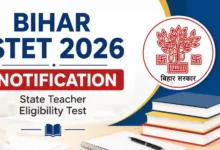 Bihar STET 2026 Notification Released & Apply Online for State Teacher Eligibility Test