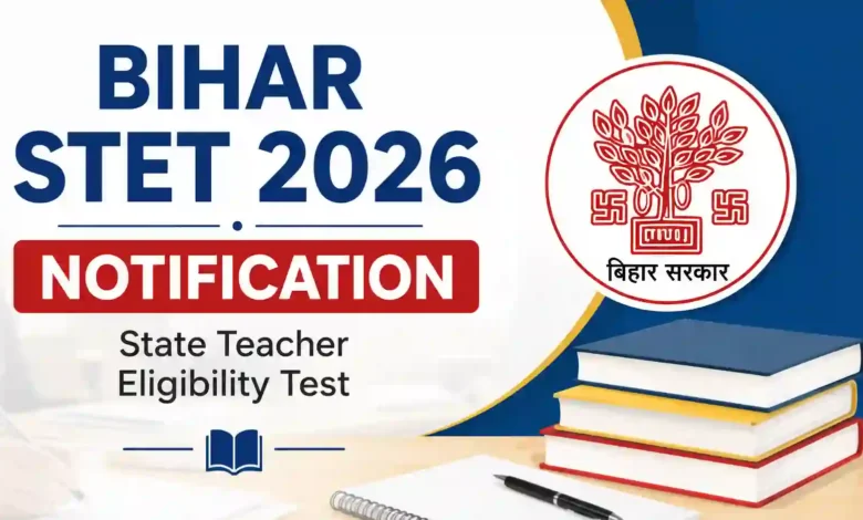 Bihar STET 2026 Notification Released & Apply Online for State Teacher Eligibility Test