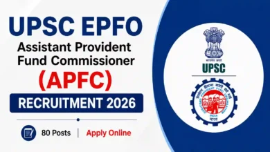 UPSC EPFO APFC Recruitment 2026 Notification Released for 80 Posts, Apply Online