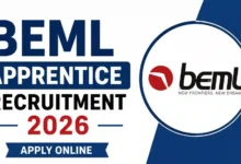BEML Apprentice Recruitment 2026 Notification Notification Released & Apply Online for 1346 Posts